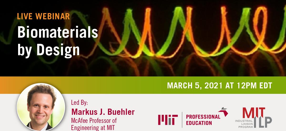 Biomaterials by Design - Webinar Image